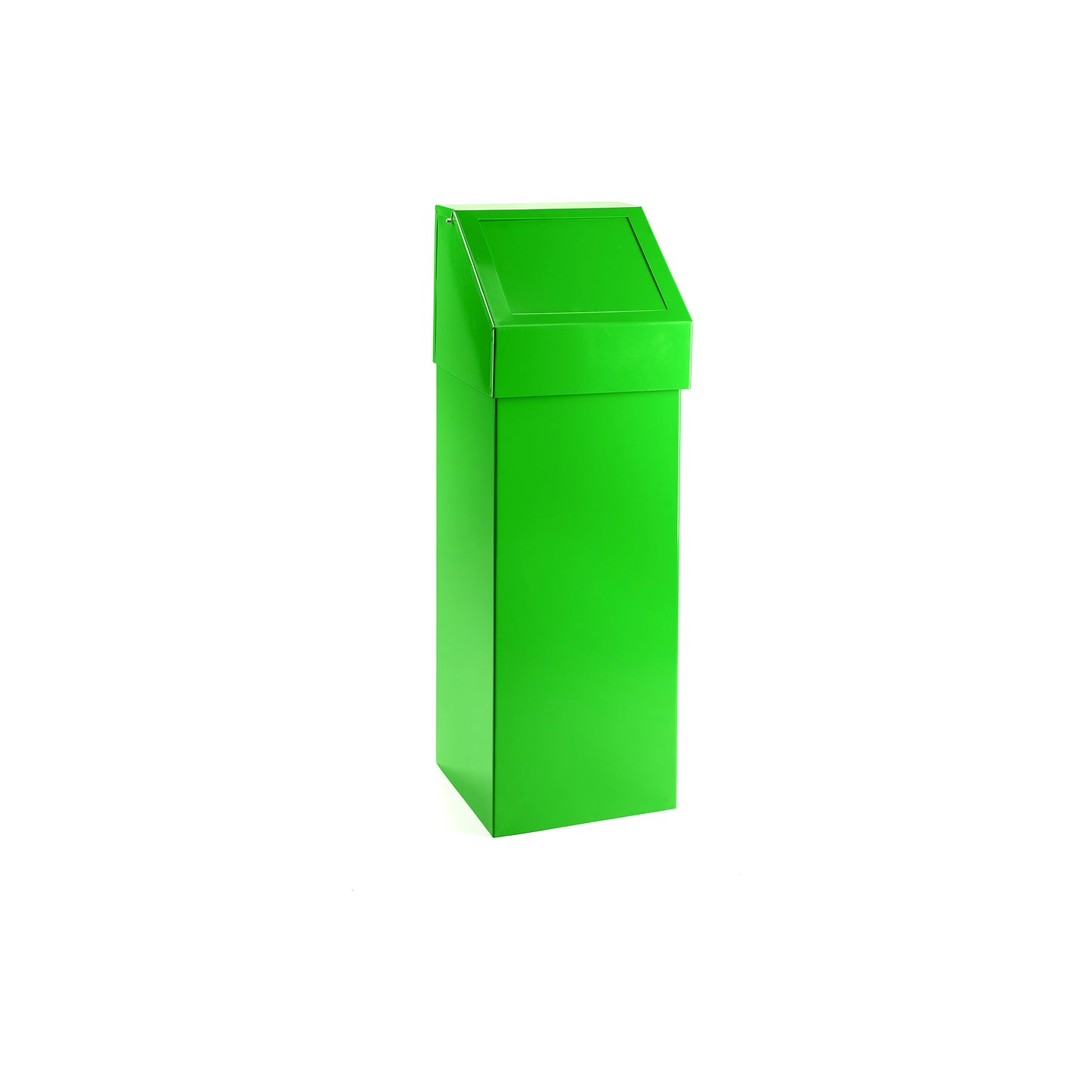 BinLogic UK: 60L Fire-Retardant Steel Push Bin