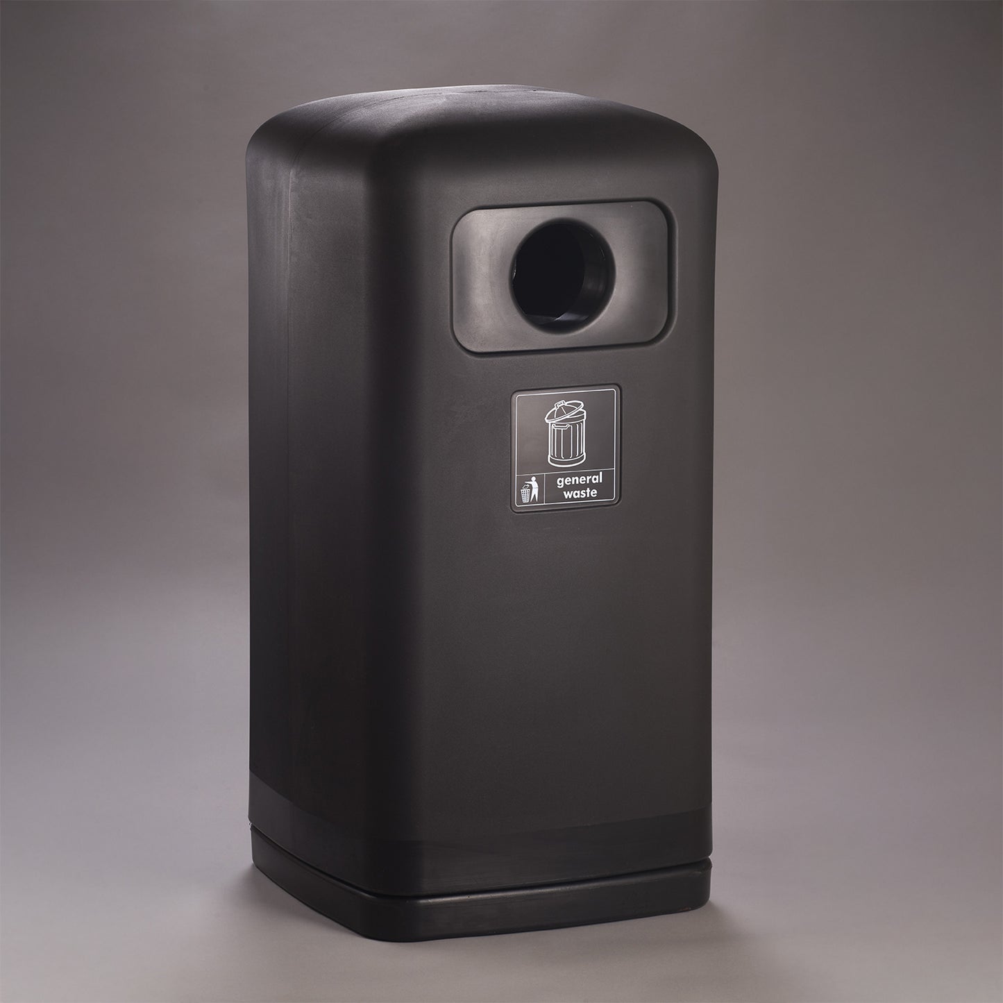 BinLogic UK: 100L Outdoor Plastic Recycling Bin with Colour-Coded Inserts