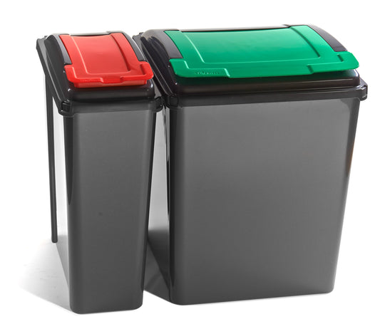 BinLogic UK: 50L 'Lift Lid' Recycling Bin for Central Collection